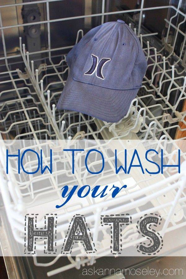 Как стирать кепку или бейсболку с жёстким козырьком в стиральной машине и вручную