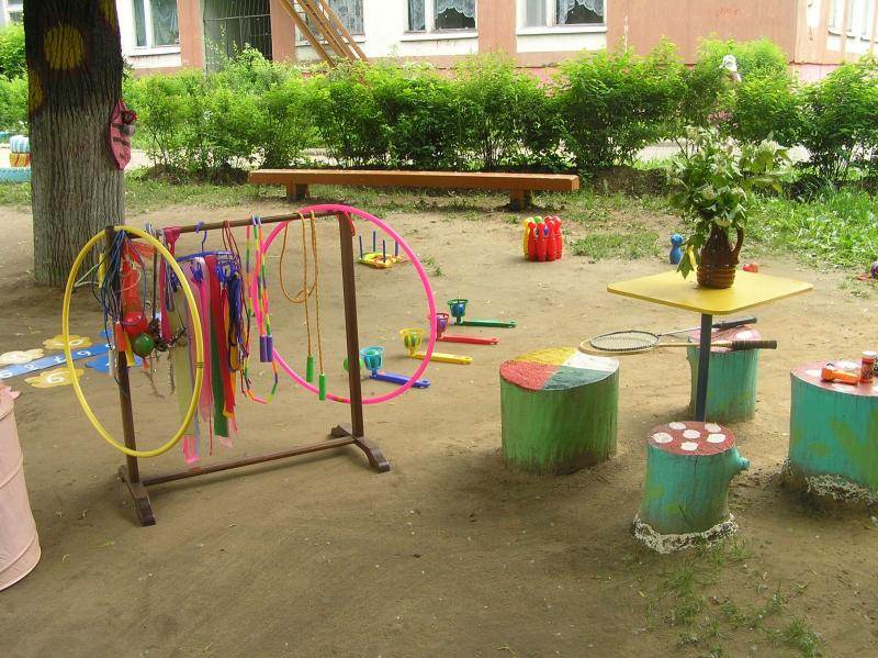 (+63 фото) детские площадки своими руками из подручных материалов