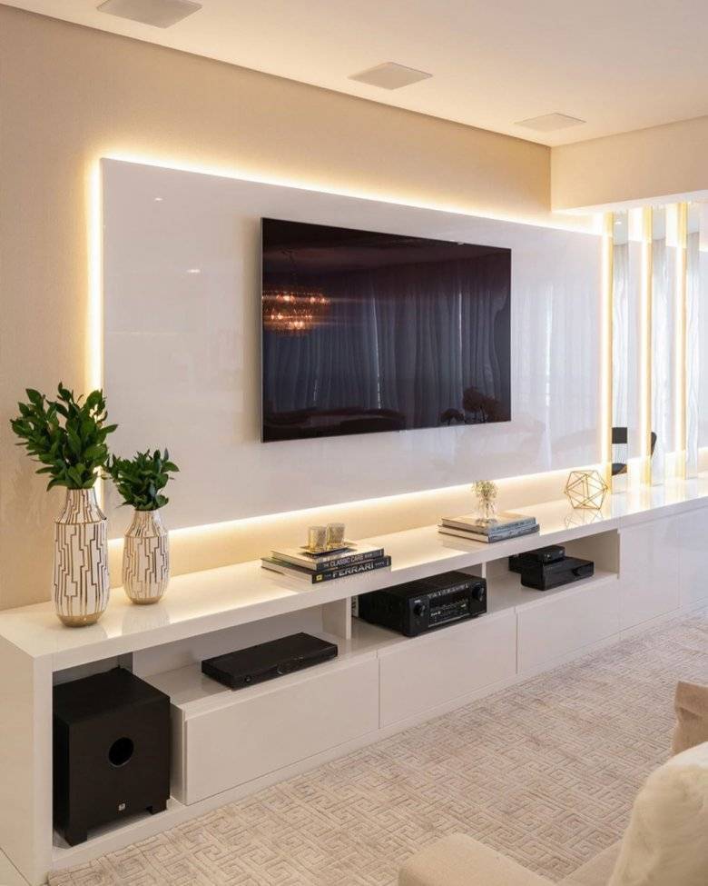 6 способов размещения телевизора в интерьере | ремонт квартиры своими руками