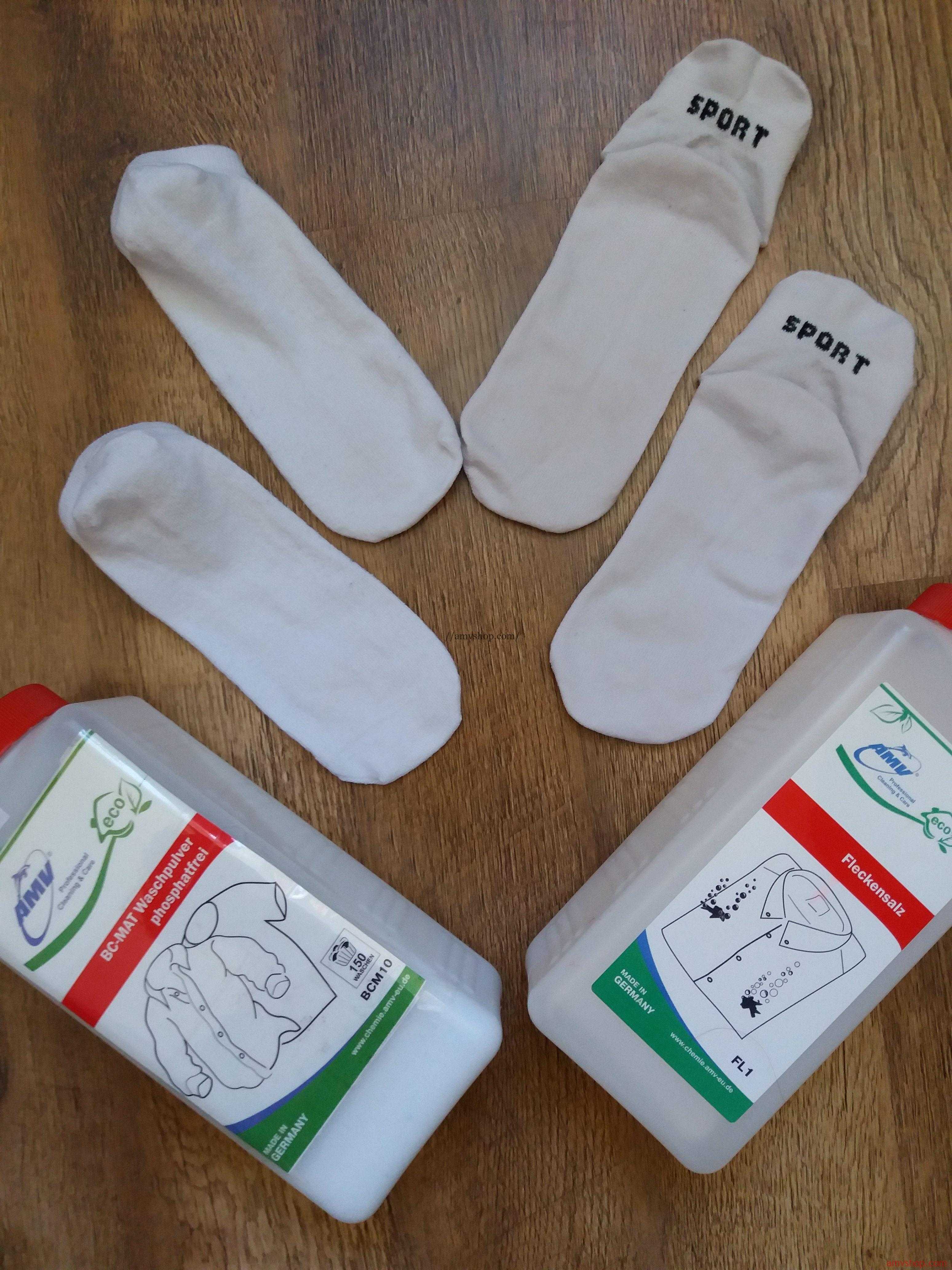 Как отстирать белые носки в домашних условиях от черной подошвы и грязи
