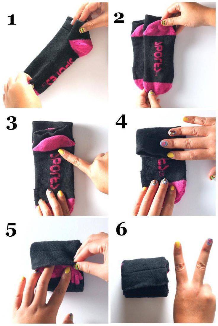 Как хранить носки в шкафу: способы компактно сложить носки
