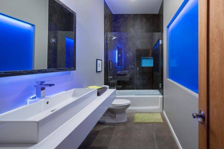 Ванная в стиле хайтек: современный дизайн ванной