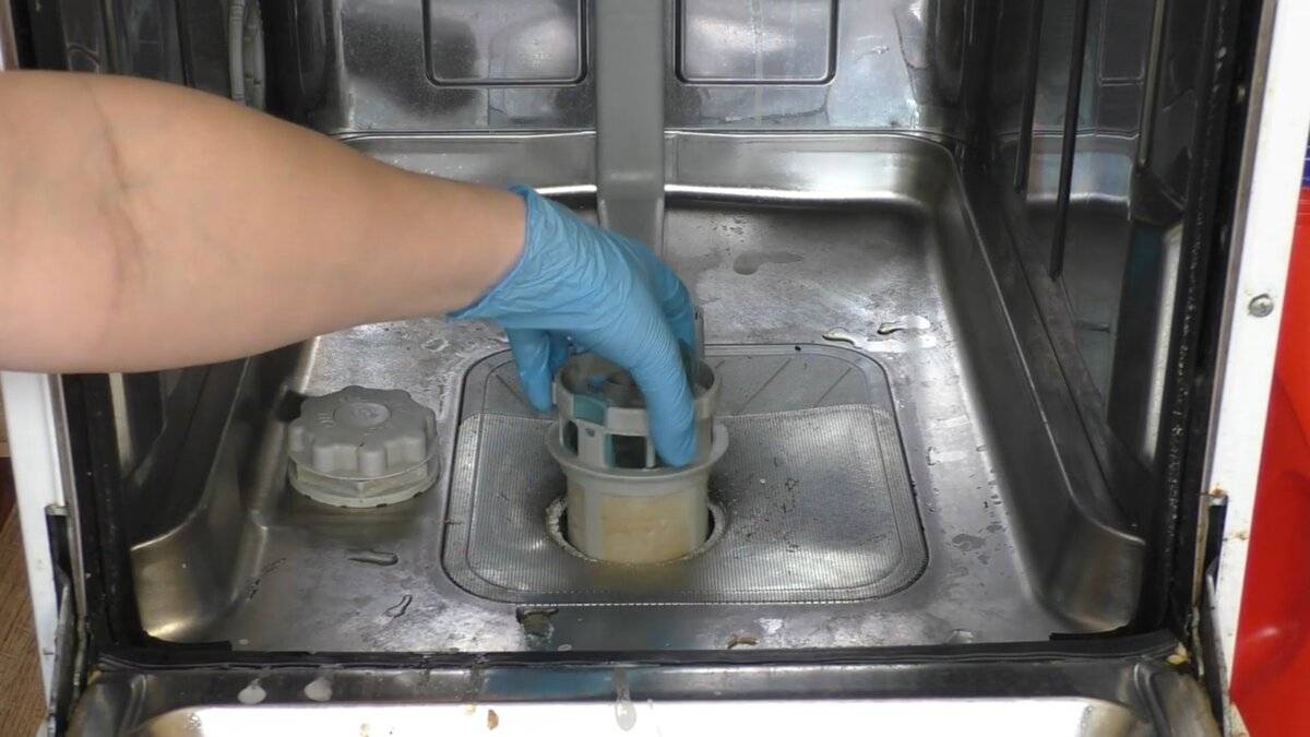 Неприятный запах из посудомоечной машины