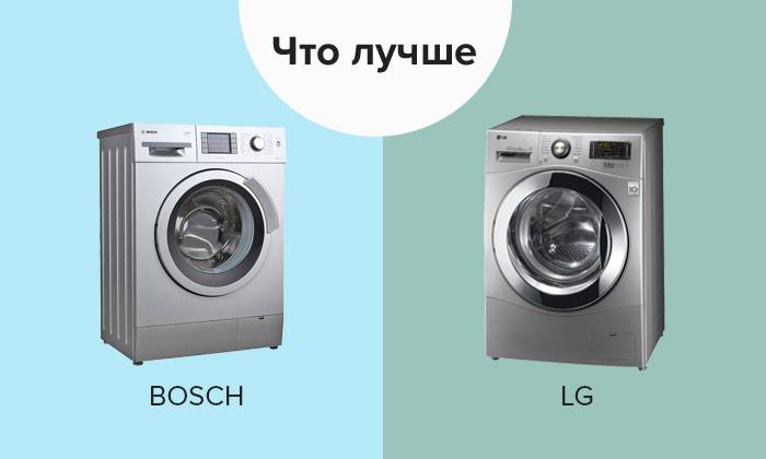 Какая стиральная машина лучше самсунг или lg: что выбрать