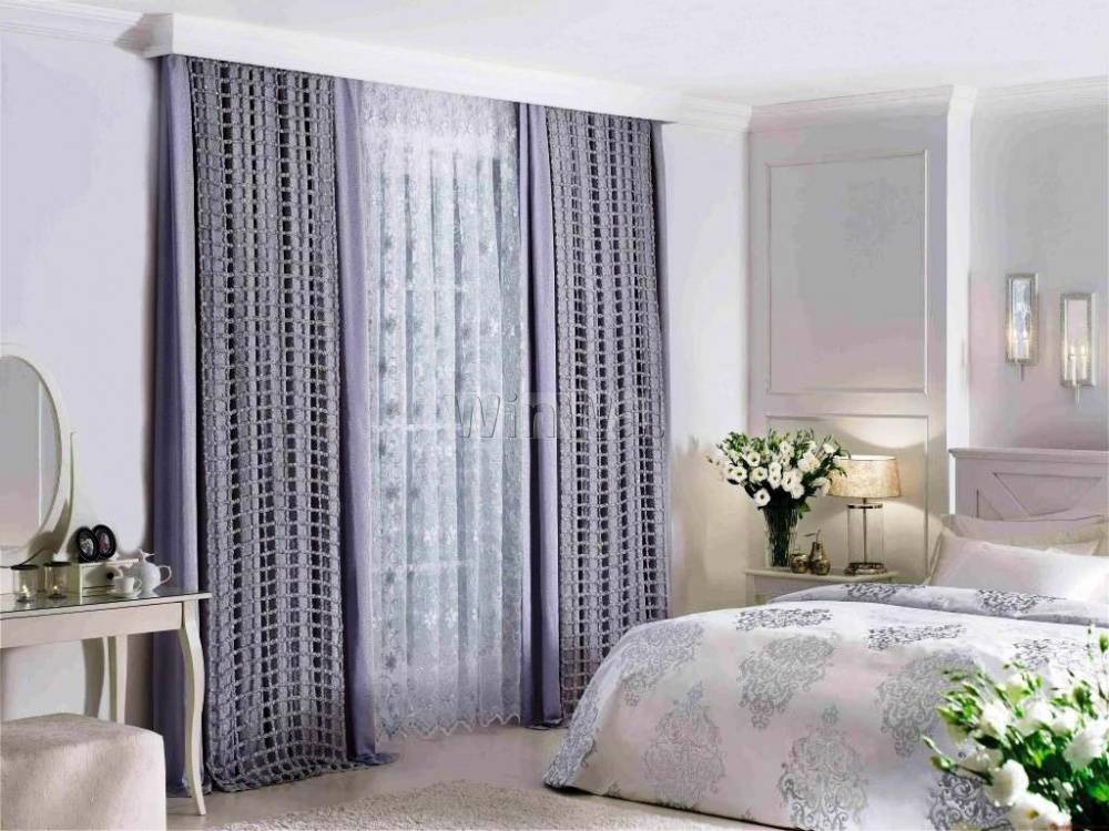 Дизайн штор для спальни в различных стилях интерьера: 144 фото и советы по выбору