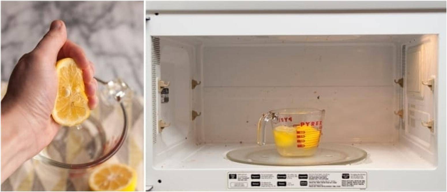 Как очистить микроволновку внутри от жира в домашних условиях