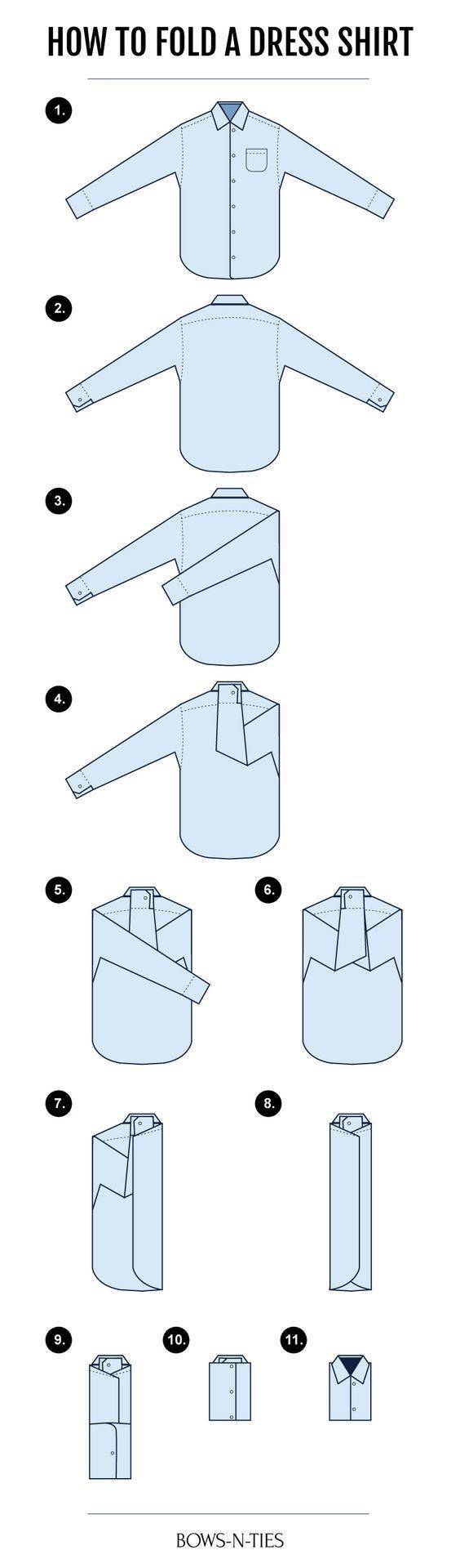 Как складывать мужские рубашки: инструкция, фото и видео | мамины шпаргалочки