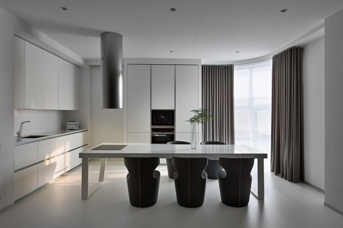 Уютный минимализм на кухне вашей мечты - 101 фото пример