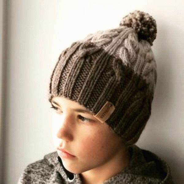 Шапка для мальчика спицами: шапка для подростка с полосами | категория статей на тему шапок