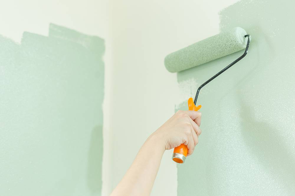Омбре или градиентная покраска стен своими руками: как покрасить, пошаговая инструкция по выполнению работ