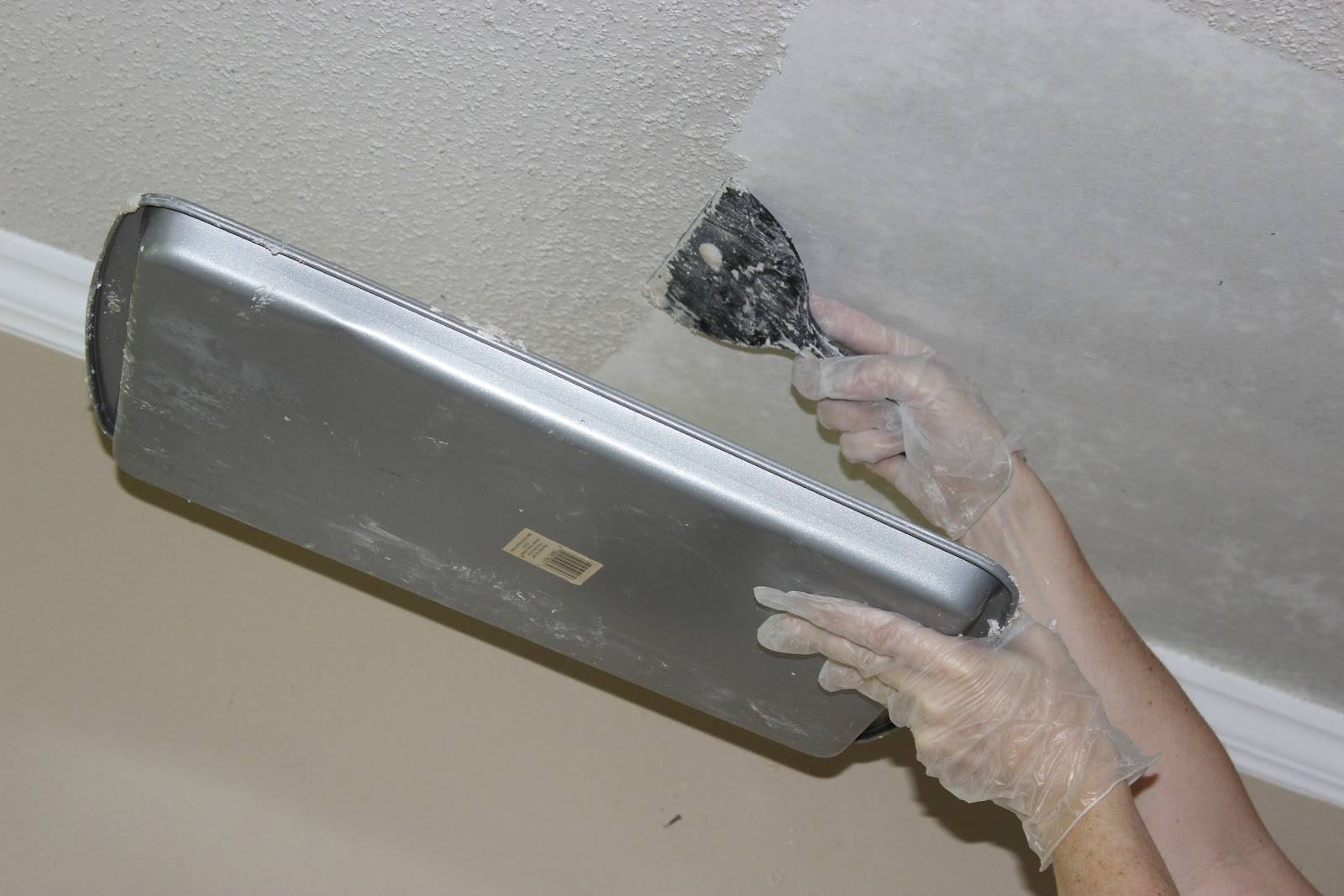 Как быстро и эффективно смыть побелку с потолка и средства для очистки