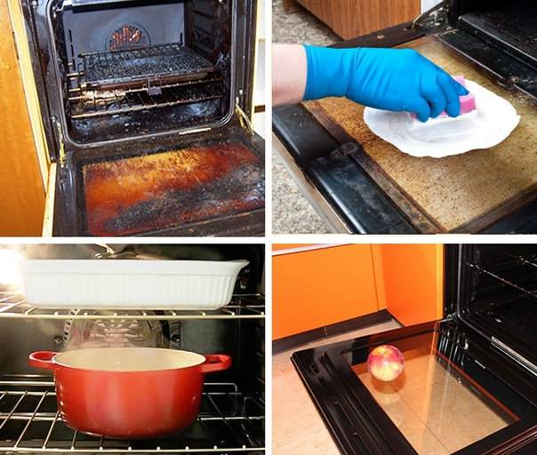 Как очистить плиту от нагара и жира в домашних условиях