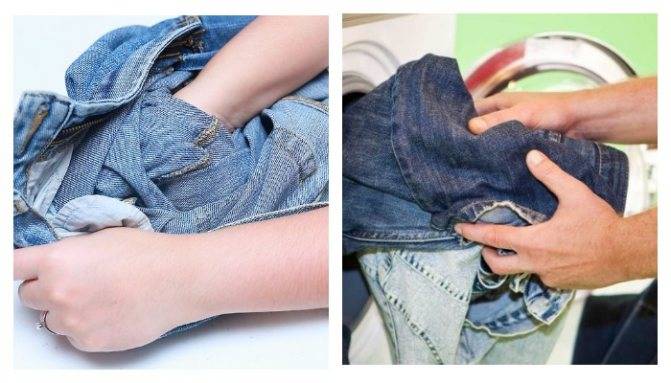 Красятся джинсы, что делать и какие средства использовать