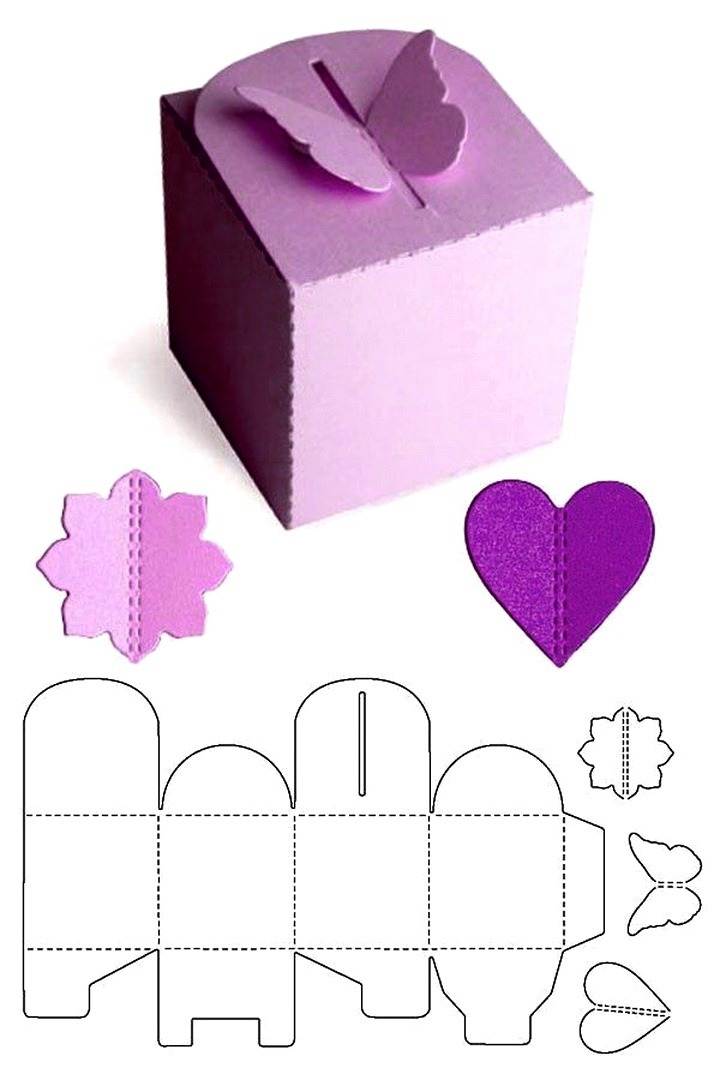 Как сделать коробку для подарка своими руками — идеи, схемы, мастер-классы