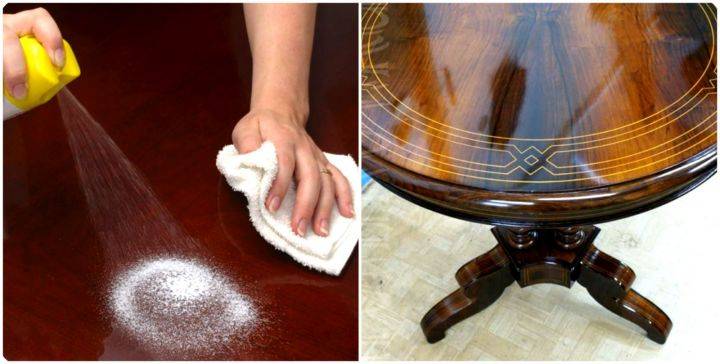 Как чистить и ухаживать за полированной мебелью в домашних условиях