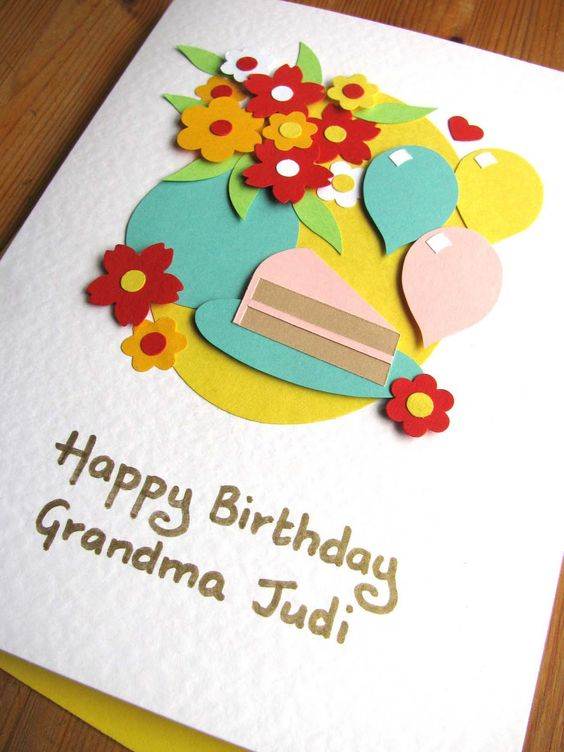 Подарок бабушке на день рождения своими руками: пошагово как из чего сделать подарок