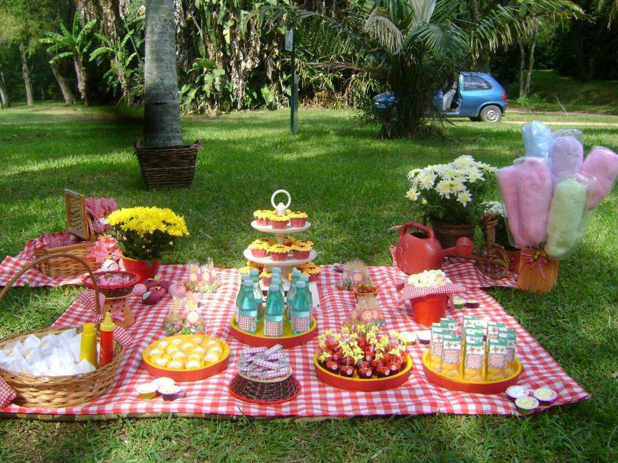 Меню для празднования дня рождения на природе летом — простые рецепты для пикника