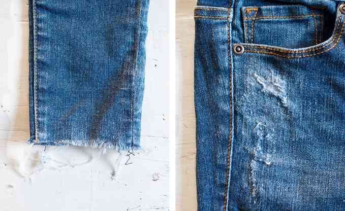 Как сделать потертости на джинсах своими руками в домашних условиях