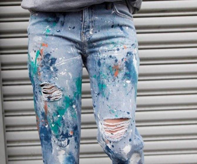 Как и чем покрасить джинсы в домашних условиях: черные, синие