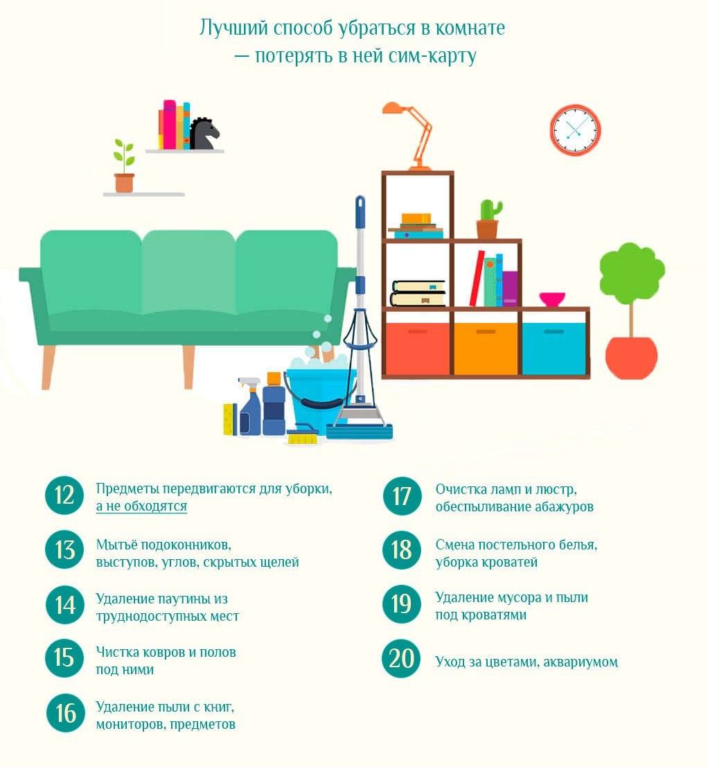 7 правил уборки в комнате для новорожденного