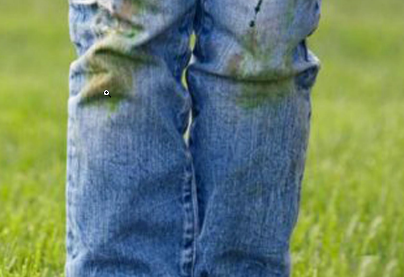 Как отстирать траву с джинсов дома – чем отстирать зеленые пятна