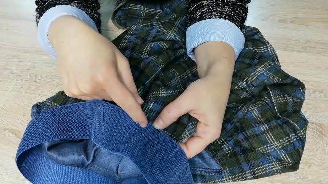 Способы, как правильно пришивать резинку к юбке в домашних условиях