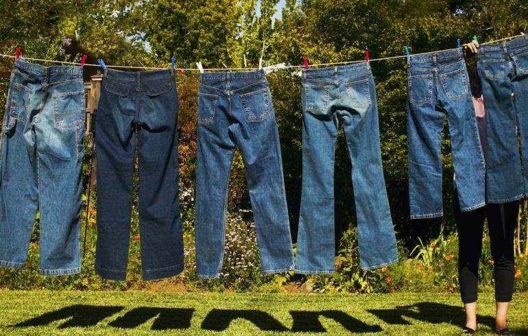 Действенные способы сушки джинсов, как сделать это быстро