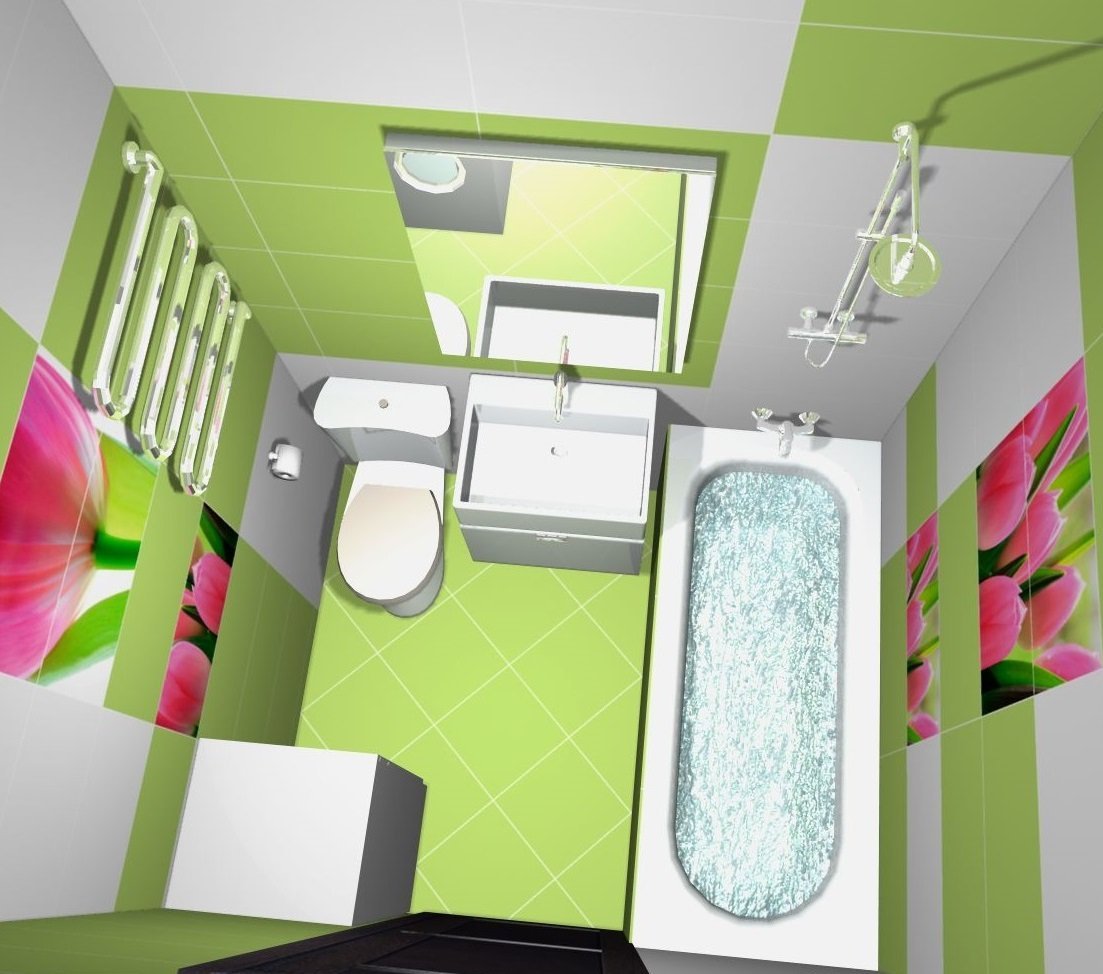 Дизайн ванной комнаты с туалетом в хрущевке: фото в интерьере, мебель