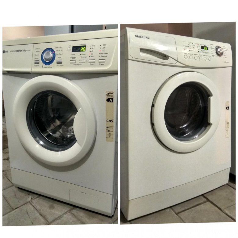 Какая стиральная машина лучше — lg или samsung