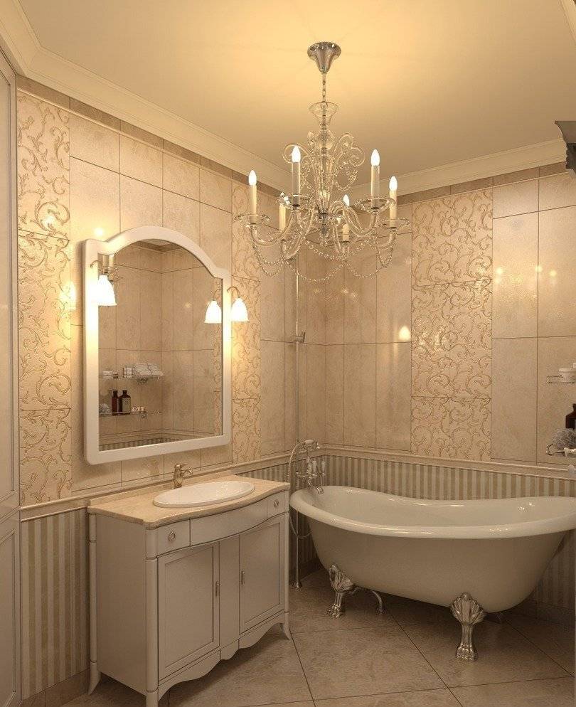 Интерьер ванной комнаты в классическом стиле. дизайн ванной комнаты в классическом стиле: особенности стиля, советы по оформлению, фото примеры