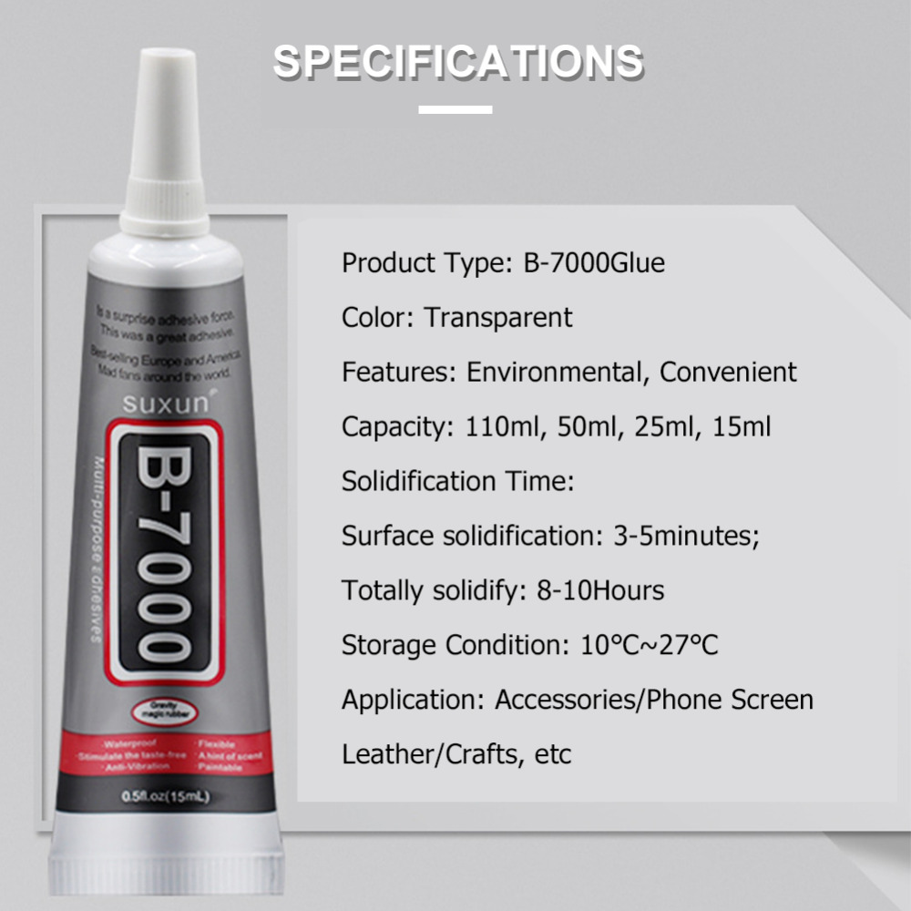 B7000 особенности применения
