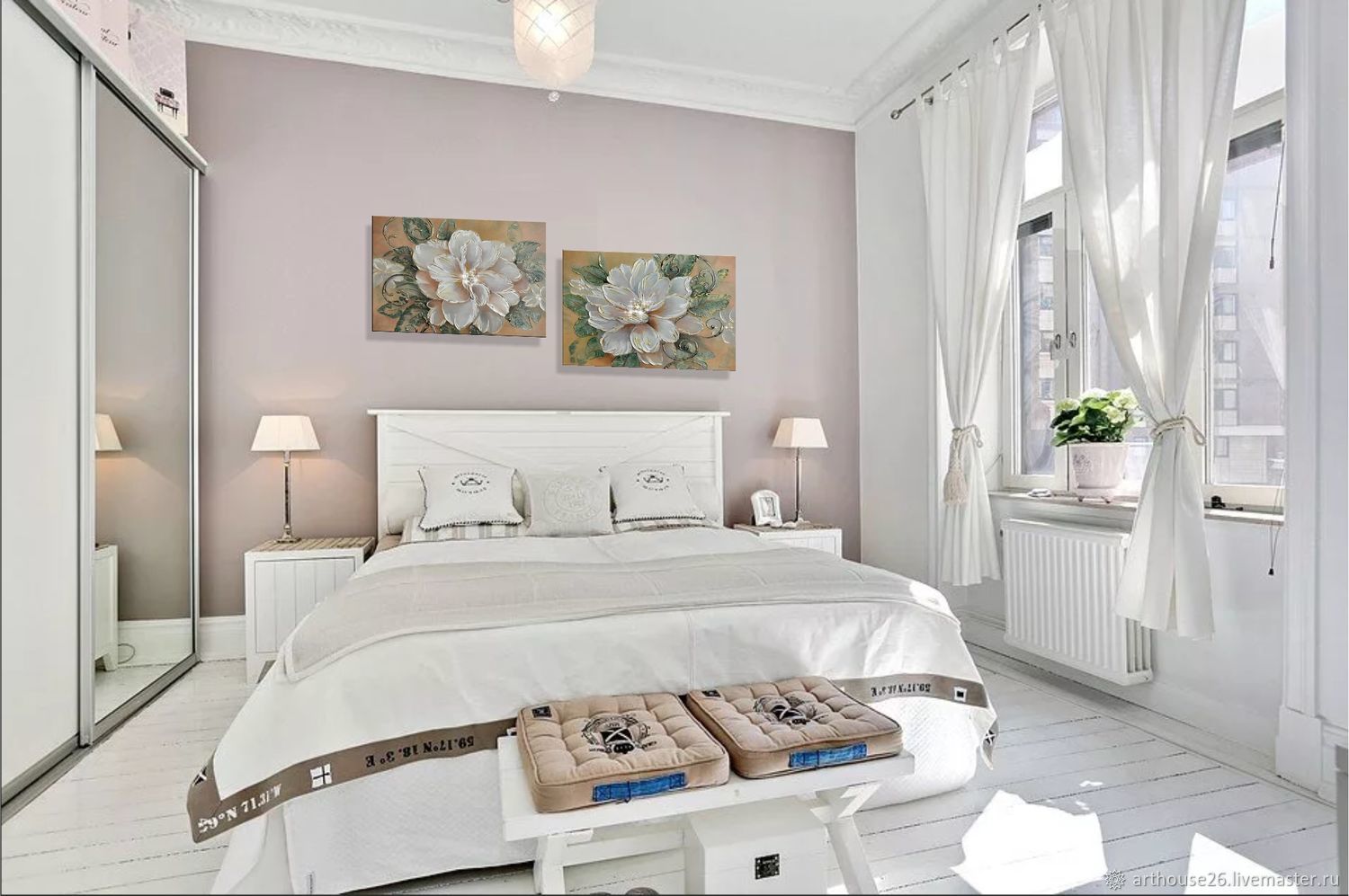 ???? спальня в скандинавском стиле: дизайн и планировка