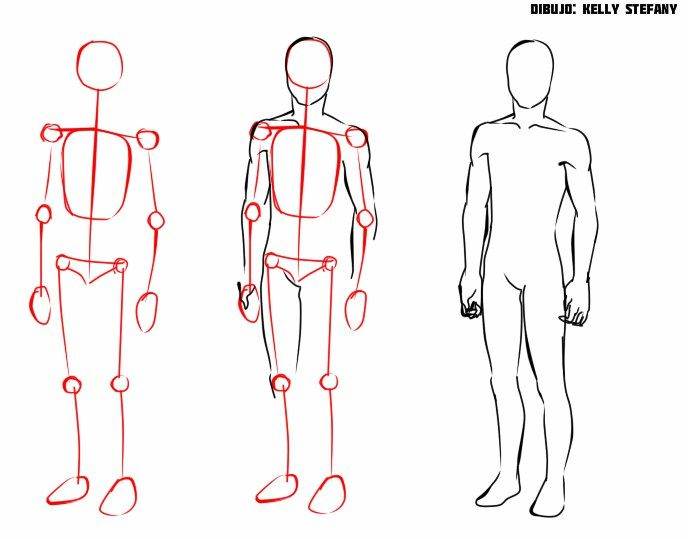 Как нарисовать набросок человека: 5 простых шагов / skillbox media