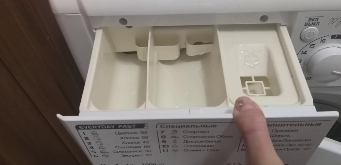 Индезит стиральная машина как вытащить лоток? - о технике - подключение, настройка и ремонт