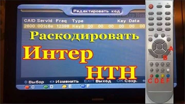 Как раскодировать каналы на спутниковом телевидении? :: syl.ru