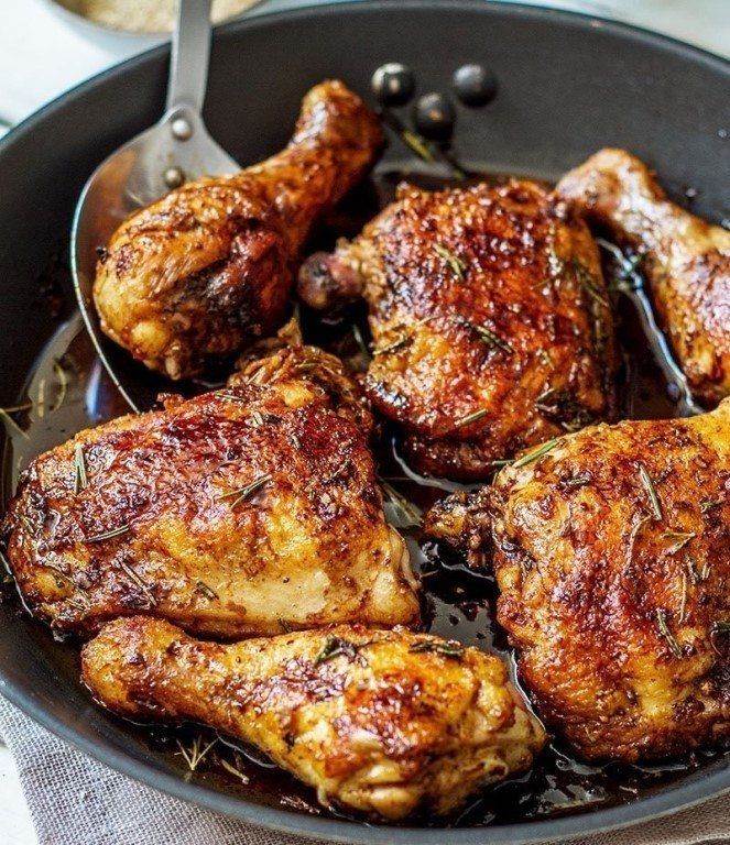 Курица жареная на сковороде — 8 простых и вкусных рецептов в домашних условиях