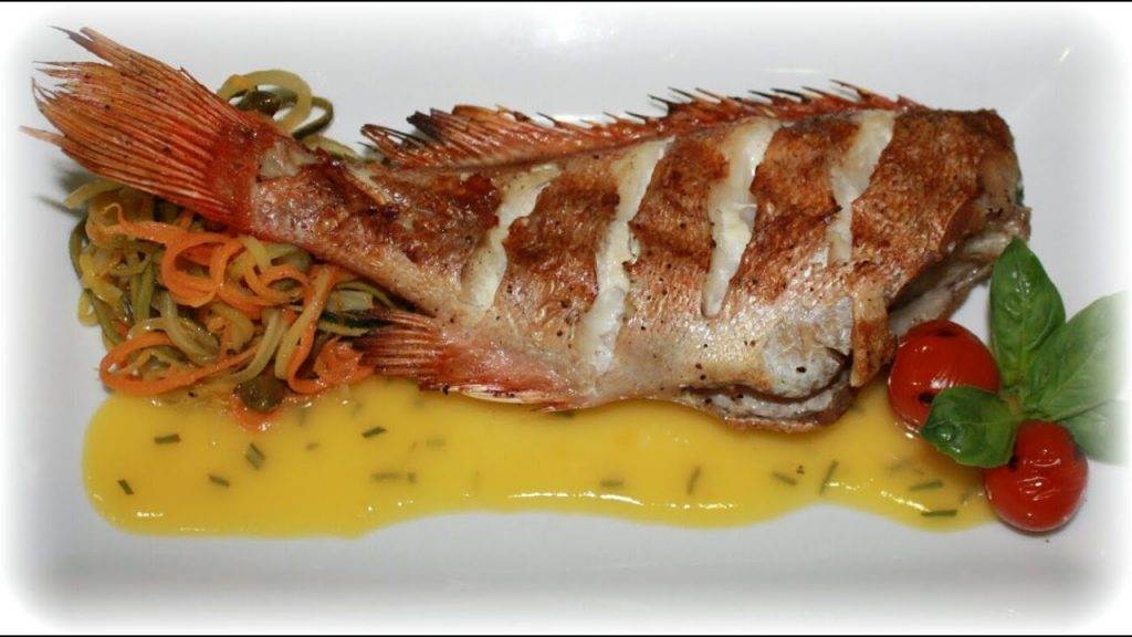 Как готовить морского окуня на сковороде- рецепт пошаговый с фото