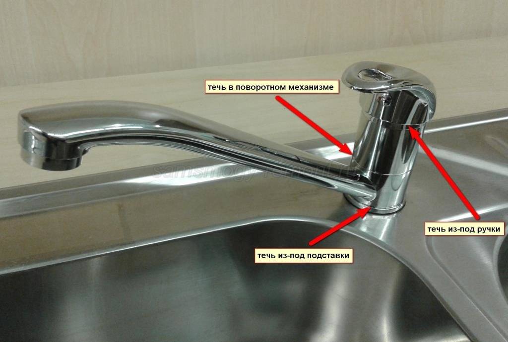 Течет кран в ванной: как починить однорычажный смеситель своими руками, ремонт в ванной, и как отремонтировать кран с одной ручкой