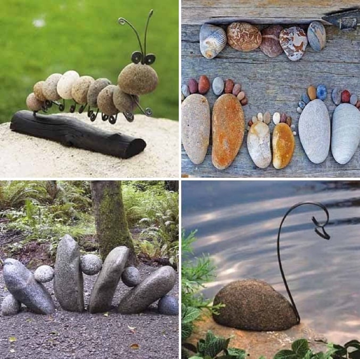 Необычные поделки из камней своими руками - виды камней, советы по работе с материалами, фото подборки