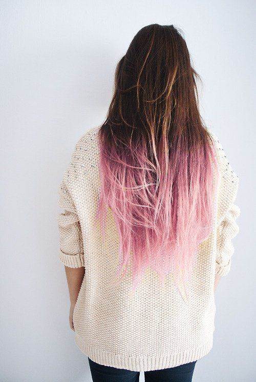 Как можно покрасить волосы: розовые кончики в домашних условиях, окрашивание прядей в яркие цвета, крашеные в синий, цветные гуашью