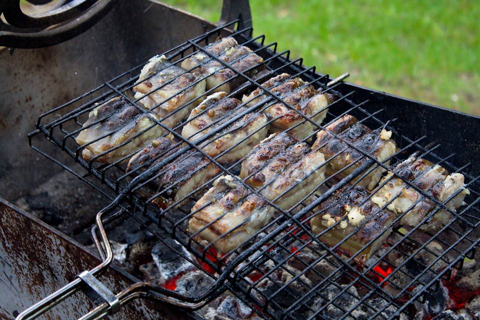 Шашлык из красной рыбы: как правильно и вкусно замариновать и приготовить по пошаговым рецептам с фото
