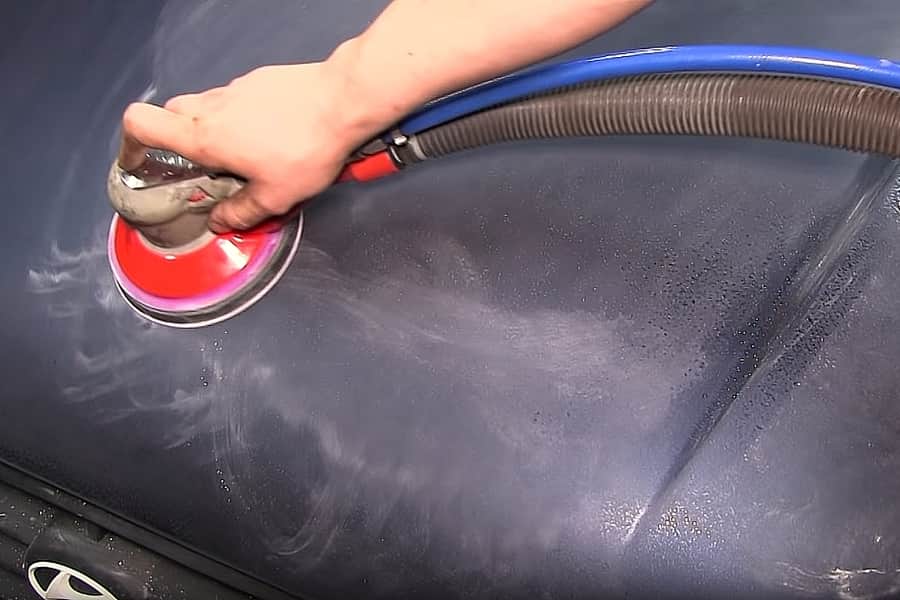 Как убрать подтеки лака после покраски авто