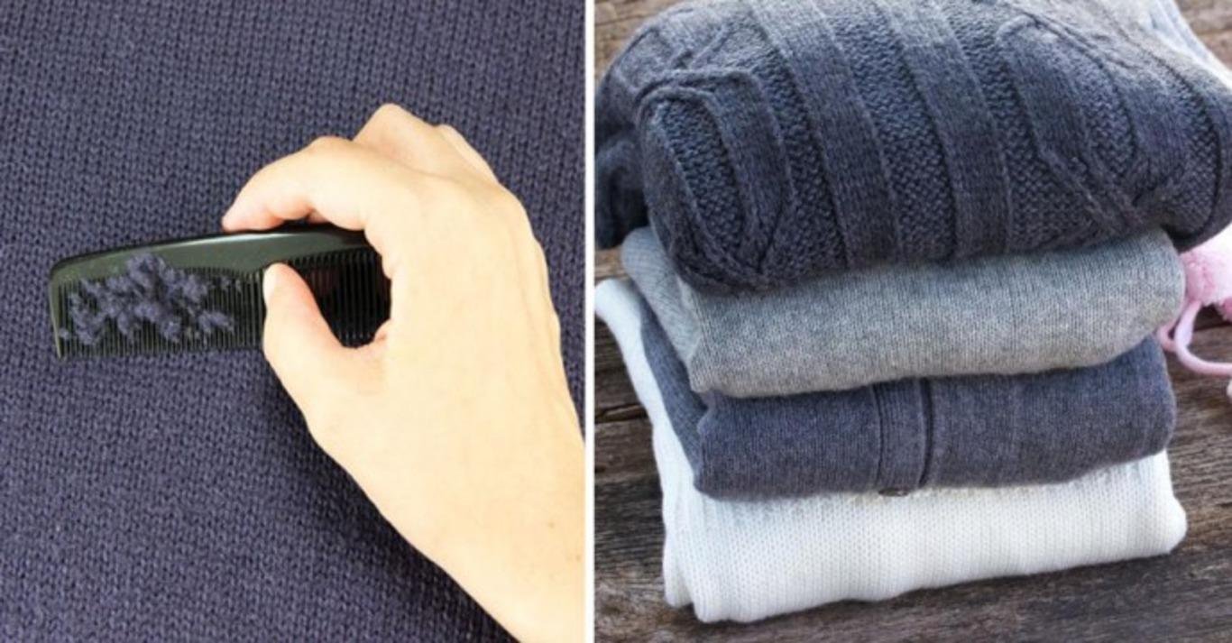Как убрать катышки со свитера в домашних условиях: несколько способов, как избавиться от некрасивых комочков на любимой вещи
