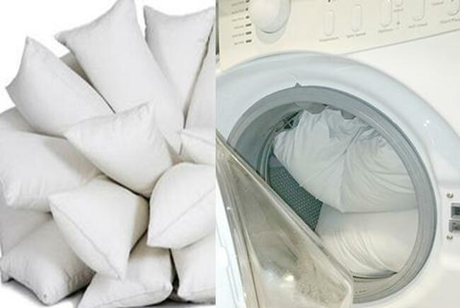 Как в домашних условиях постирать подушку из пера в стиральной машине и вручную