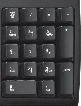 Как включить боковую клавиатуру с цифрами на ноутбуке