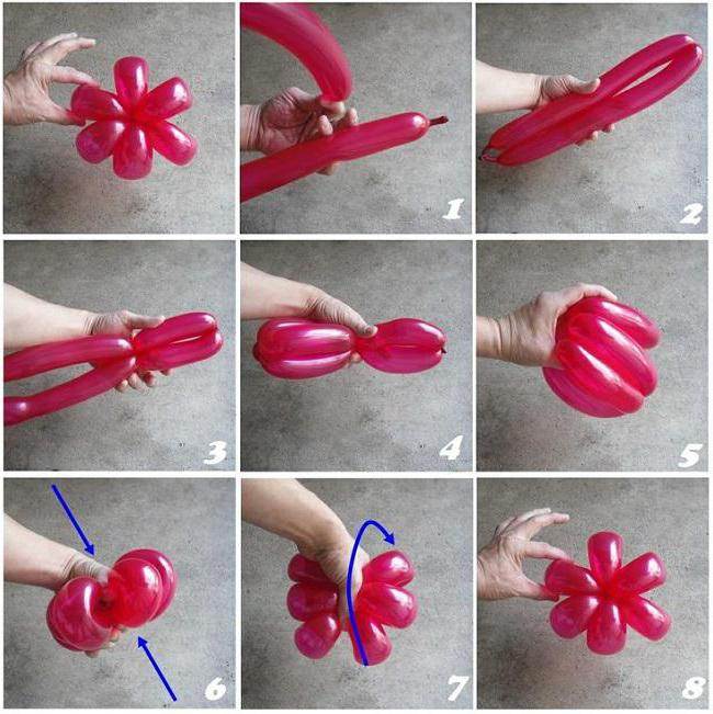 8 фигурок из шариков, которые может сделать каждый ребёнок