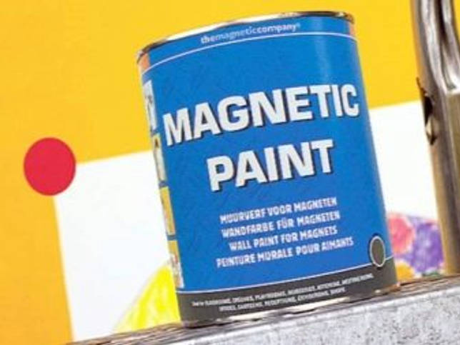 Грифельная и магнитная краска для стен: оригинальная отделка кухни и детской