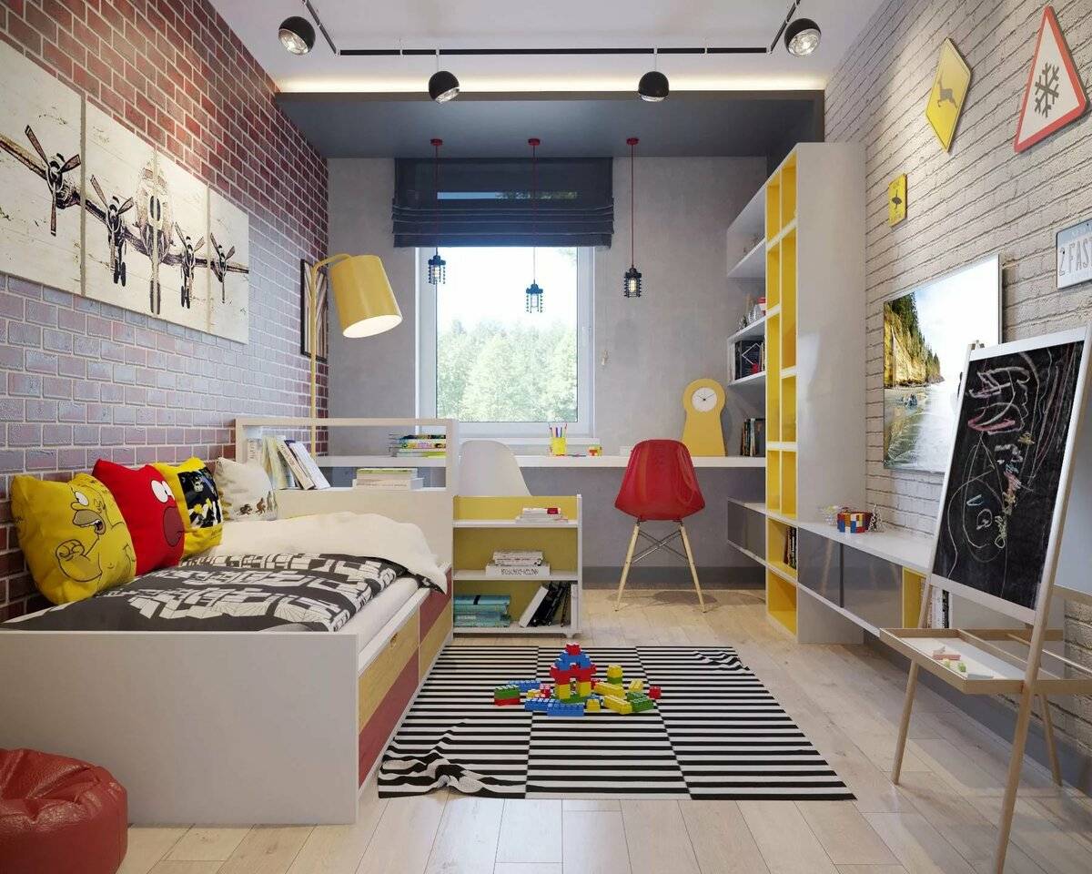 Дизайн детской комнаты для мальчика (100 фото): интерьер детской для мальчика и подростка