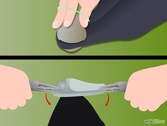 Как снять магнит с одежды в домашних условиях