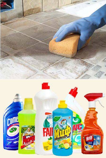 Чем отмыть плитку в ванной, средство от известкового налета, чистка кафеля